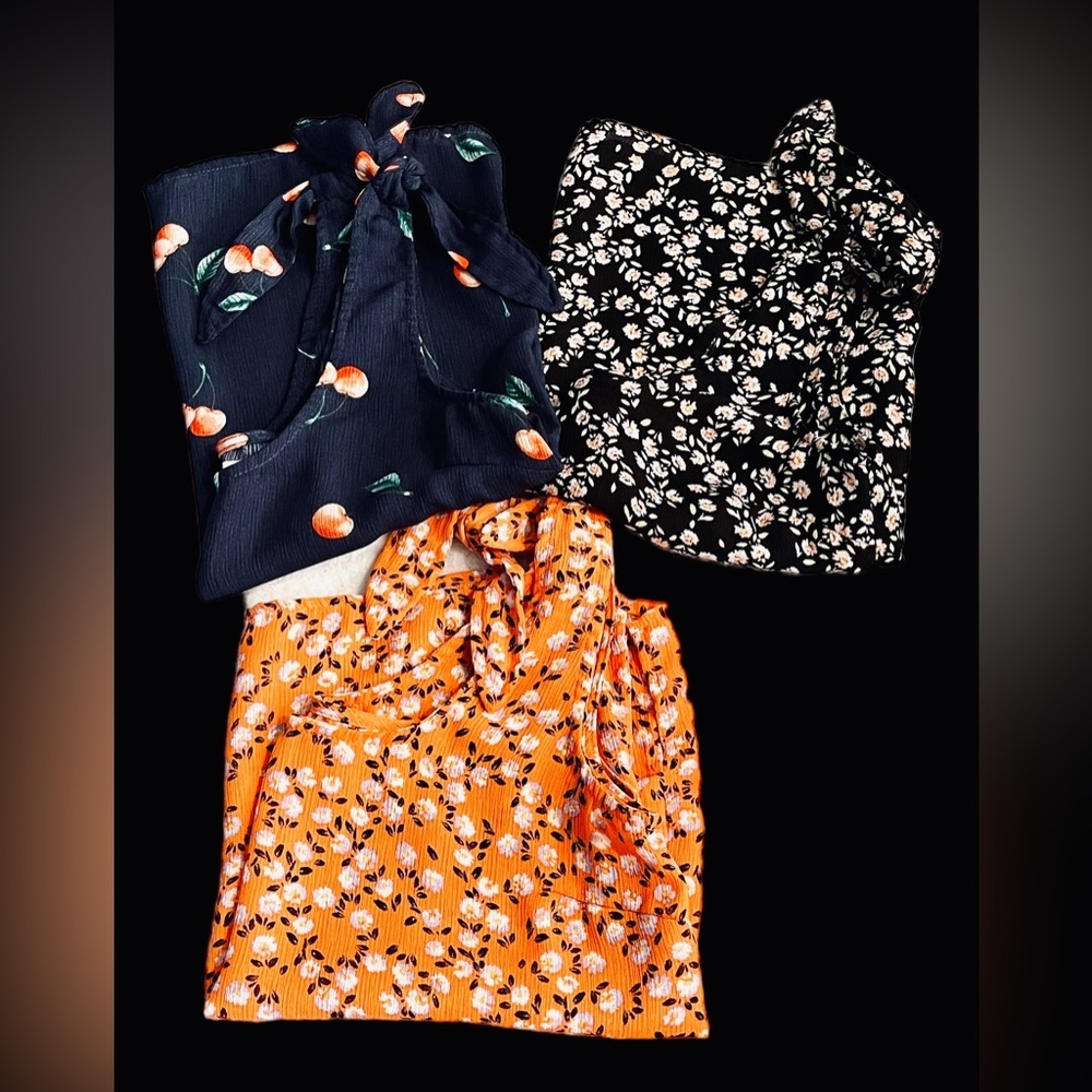 LOT of 3 (three) SO brand dressy tank tops.